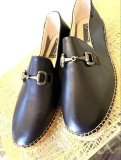 値下可GAIMO / スペイン製 レザーエスパドリーユ WILLIAN