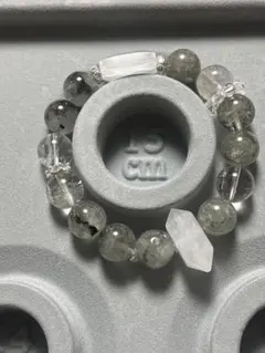 天然石水晶ブレスレット