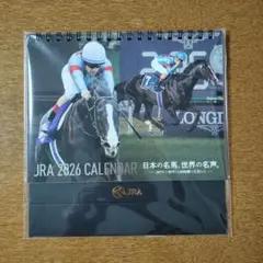 JRA 2026 CALENDAR 卓上カレンダー