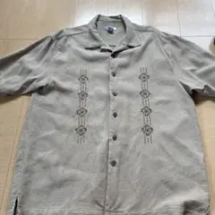 100% シルク　シャツ