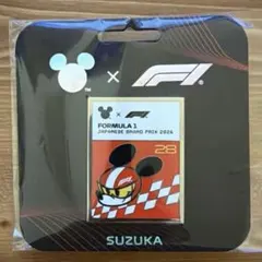 F1 日本グランプリ ディズニー コラボ ピンバッジ ミッキー 鈴鹿 ぴ