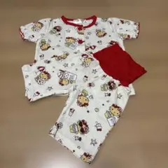 新品 日焼けキティ ベビーパジャマ 腹巻付き 90cm サンリオのサムネイル