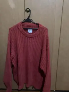 ENDER PRODUCTS オーバーサイズニット　赤