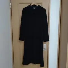 ARANCIA 日本製 ブラック ワンピーススーツ 13号