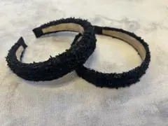 ツイードカチューシャ 親子セットです◡̈