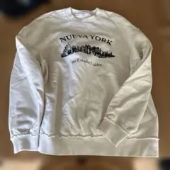 s*c様 BEAMS Nueva York スウェット M ホワイト