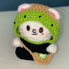 skzoo スキズ　10cm ぬい服　ジニレット　キウイ　ポシェット　ぬい帽子