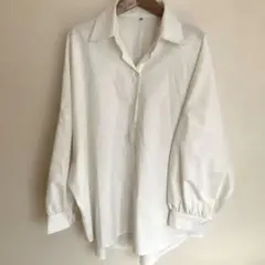 バルーンスリーブ オーバーシャツ