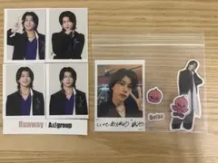 Aぇ! groupRunway末澤誠也くんぷくぷく＋ミニフォト＋証明＋フレーク等