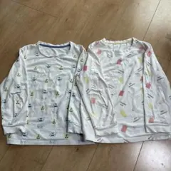 ユニクロ　長袖パジャマ(上のみ)モンスターズインク　120cm 2着セット
