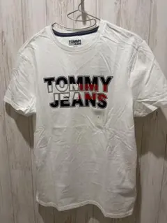 TOMMY JEANS トミージーンズロゴコットンクルーネックTシャツのサムネイル