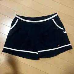 ネイビー ハーフパンツ ホワイトライン