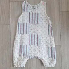 JUNI オーバーオール　ロンパース　12M