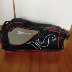 Srixon ラケットバッグ 黒/赤