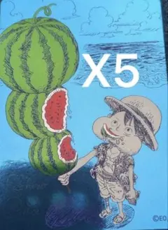 24時間以内発送！ ナツコミ ワンピース 5枚 - メルカリ