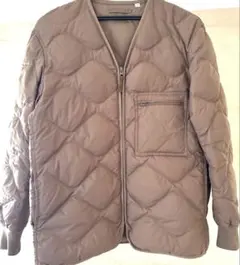 UNIQLO U ブラウン ダウンジャケット