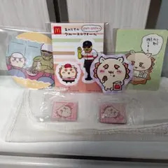ちいかわ くら寿司 コラボ グッズシーサーセット