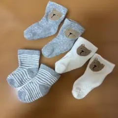 Baby Gap ベビーソックス 3足セット 0-3m