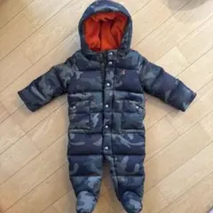 美品！Ralph Lauren ベビー用ダウンジャンプスーツ 迷彩柄 9M