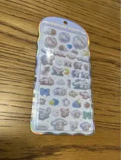 コットンパフィーシール　シナモロール