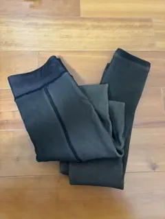 裏起毛レギンス 黒 ストッキング風