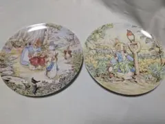 トーベとムーミン展　お皿　スナフキン、みむら姉さん　2枚セット トーベとムーミン展 お皿 スナフキン、みむら姉さん 2枚セット - メルカリ