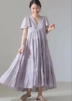 美品　デミリー　ワンピース　ラベンダー　XS 美品 デミリー ワンピース ラベンダー XS - メルカリ