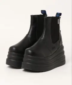 YOSUKE ヨースケ 厚底サイドゴアショートブーツ 24.5cm