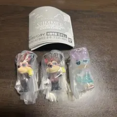 ディズニー SUMMER マスコットチャーム 3점 세트