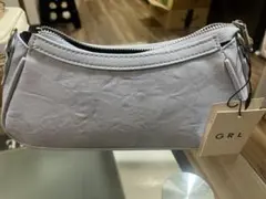 GRL ライトグレー （見た感じは水色っぽい）ハンドバッグ