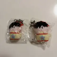 ミルモでポン！ ぬいぐるみスマホチャーム ヤシチ 2点セット ガチャ