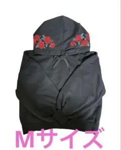＊花柄刺繍 Mサイズパーカー＊