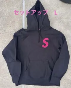 supreme sロゴセットアップ セットアップ Supreme S Logo Split パーカー トラックパンツ (Supreme