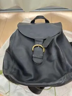 お値下げ！coach リュック　オールドコーチ　ネイビー