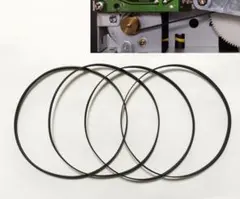 ゴムベルトx4本　ディスクシステム　ツインファミコン 等