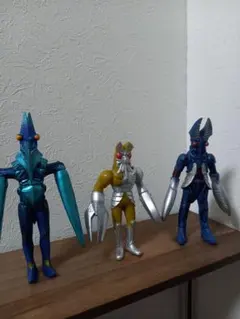 ウルトラマン 怪獣ソフビ　バルタン星人セット
