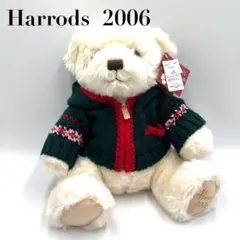 未使用新品ハロッズのクリスマステディベアべア2006Harrods袋に入れて保管 未使用新品ハロッズのクリスマステディベアべア2006Harrods袋に