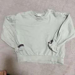 袖リボン付きトレーナー　ブランシェス
