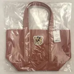 新品未開封✨新品 オールドテディガール ワッペントートバッグ ピンク