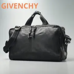 GIVENCHY 2way レザーボストンバッグ フリンジ シボ Y2Kのサムネイル