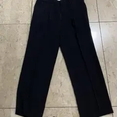 sh1376 Balenciaga バレンシアガ　ネイビー スラックス 88