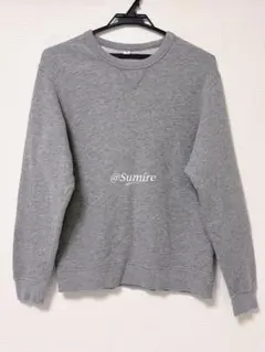 GU スウェットプルオーバー グレー S ユニセックス 定番 人気