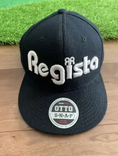 Regista黒 キャップ フリーサイズ　サッカー　レジスタ