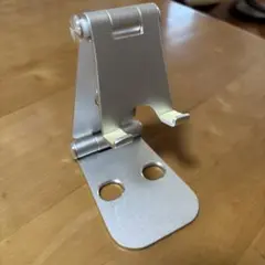 アルミ製折りたたみスマホスタンド