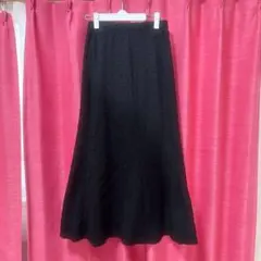 LOWRYSFARM ロングスカート ブラック