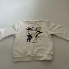 KUMIKYOKU ロンドン切手デザイン トレーナー 120