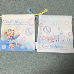 【専用出品】きんちゃく　ダッフィー＆フレンズ20周年