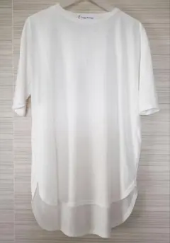 【新品】Leggy&Paggy 半袖チュニック Mサイズ オフホワイトのサムネイル