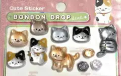 和柄ボンボンドロップシール