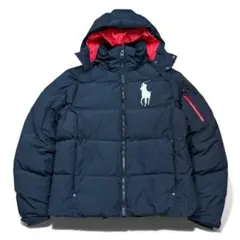 極美品 ポロラルフローレン 現行 ダウンジャケット ビッグポニー 黒 M